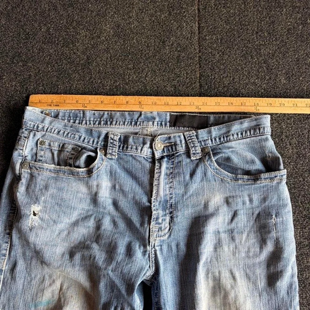 2000s axel light wash bootcut jeans